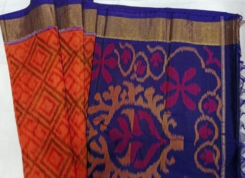 COTTON X KORA SILK TIE DYE SAREES CHINNLAPATTI